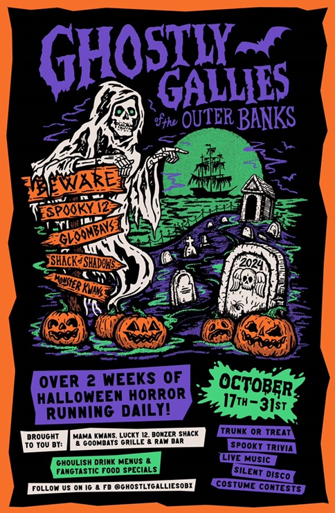 Ghostly Gallies Poster Ghostly Gallies Poster